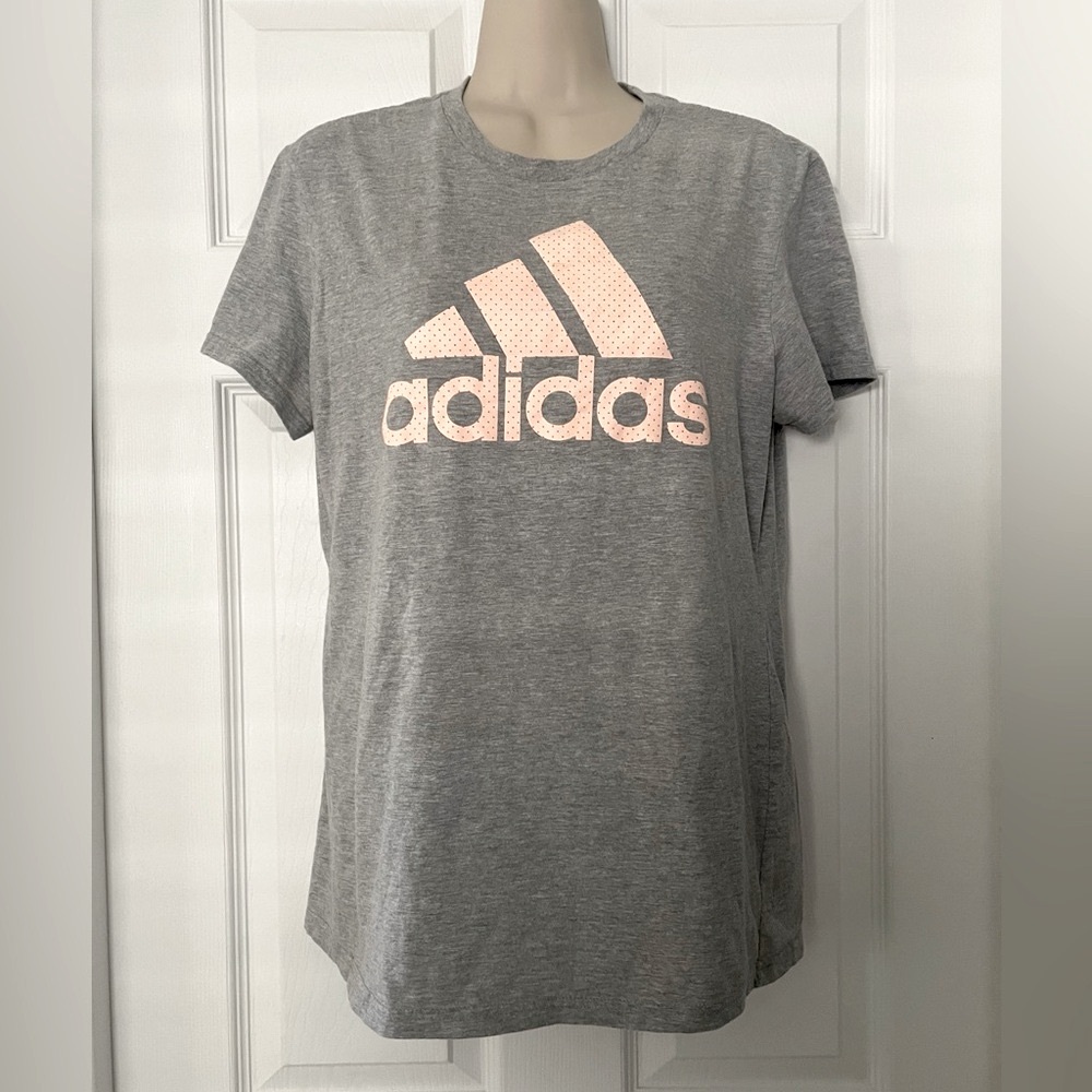 Adidas Heather Gray Tee